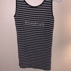 BEBE M  sleeveless shirt*Open twist back*Ribbed*Swarovski Crystal Logo